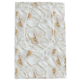 White-Ivory Silke & Ivory Champaign Pearls