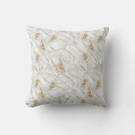 White-Ivory Silke & Ivory Champaign Pearls Kudde