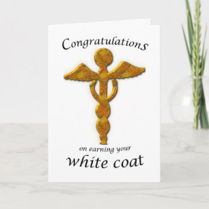 White Jacka Ceremony Guld Medical Kort