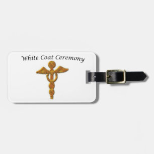 White Jacka Ceremony Guld Medical, Märkre Bagagebricka