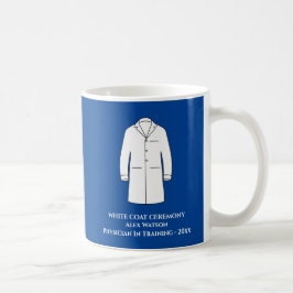 White Jacka Ceremony Keepsak Physician Doktor Kaffemugg