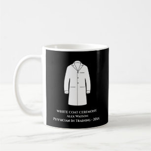 White Jacka Ceremony Keepsak Physician Doktor Kaffemugg