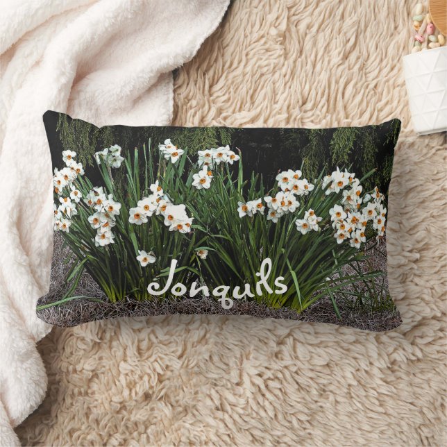 "WHITE JONQUILS" LUMBARKUDDE (Filt)