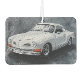 White Karmann Ghia Luft Freshener