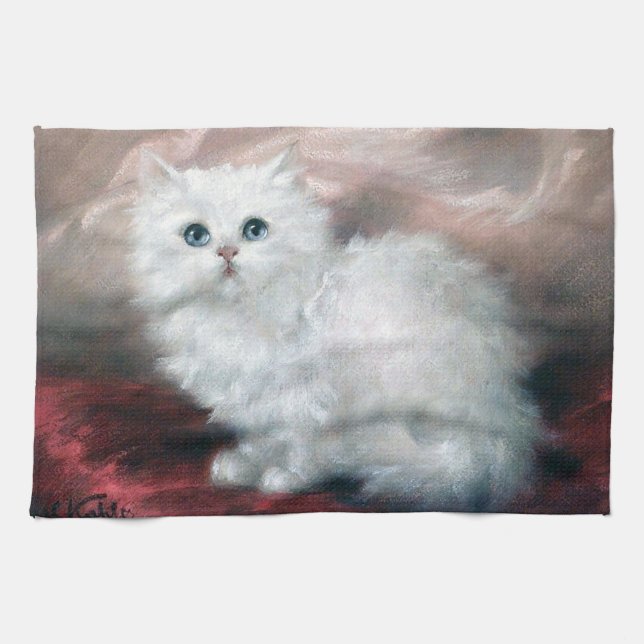 White Kitten, Carl Kahler Kökshandduk (Horisontell)