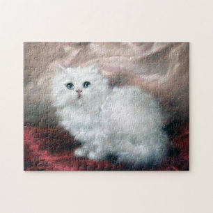White Kitten, Carl Kahler Pussel
