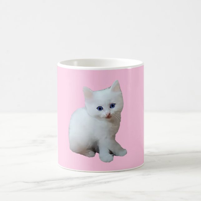 White Kitten Kaffemugg (Center)