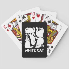 White Kitten Silhouettes - Utformning av Kattdjure Casinokort