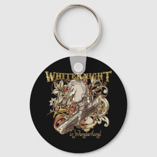 White Knight Carnivale Stil (Guld version) Nyckelring