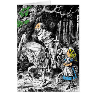 White Knight Hälsningskort