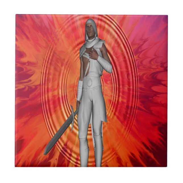 White Knight Kakelplatta (Framsidan)