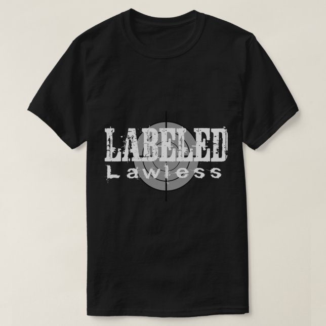White Labeled Lawless Logotyp Classic T-Shirt (Design framsida)