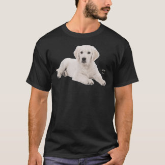White Labrador Retriever Gult Kärlek Lab Mamma T Shirt