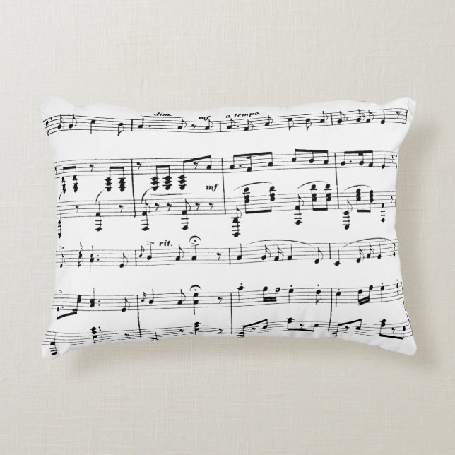 White Lakan Music Prydnadskudde (Framsidan)