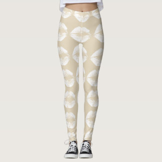 White Läppar #12 Leggings