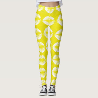 White Läppar #16 Leggings