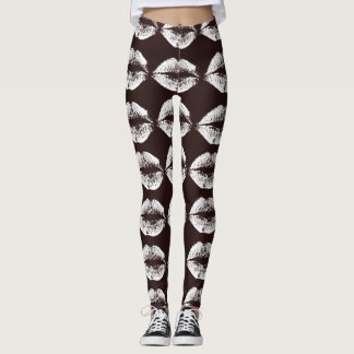 White Läppar #39 Leggings