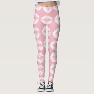 White Läppar #9 Leggings