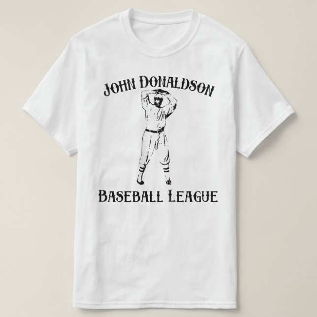 White League Uniform T-Shirt (Design framsida)