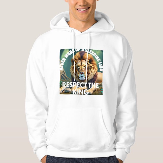 White Lejonare Heah Hoodie (Framsida)