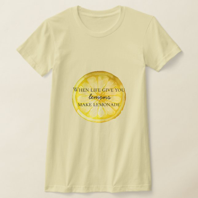 White Life Ge, citat T Shirt (Laydown)