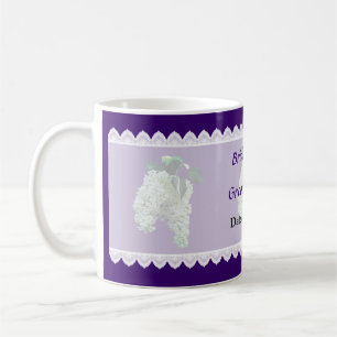 White Lilacs Wedding Favors Kaffemugg