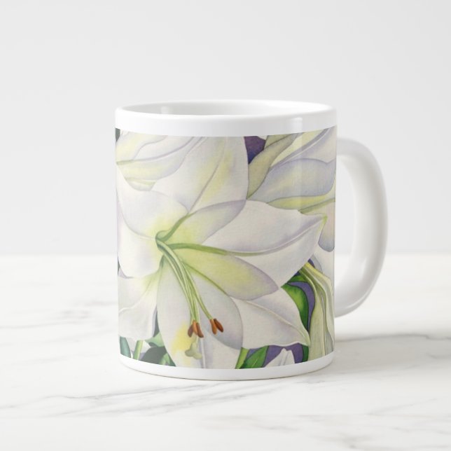 White Lilies 2008 Jumbo Mugg (Framsida höger)