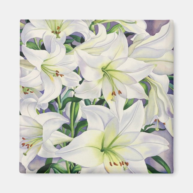 White Lilies 2008 Magnet (Framsidan)