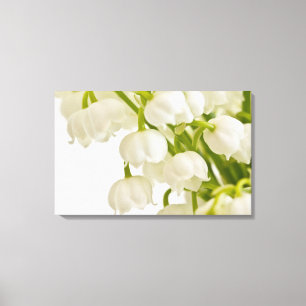 White Lilies Canvastryck