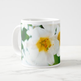 White Lilies - Lily Flower Lilium candidum Jumbo Mugg