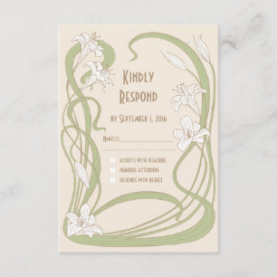 White Lilies OSA kort