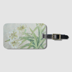 White Lily Bagagebricka