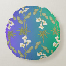 White Lily-blommönster