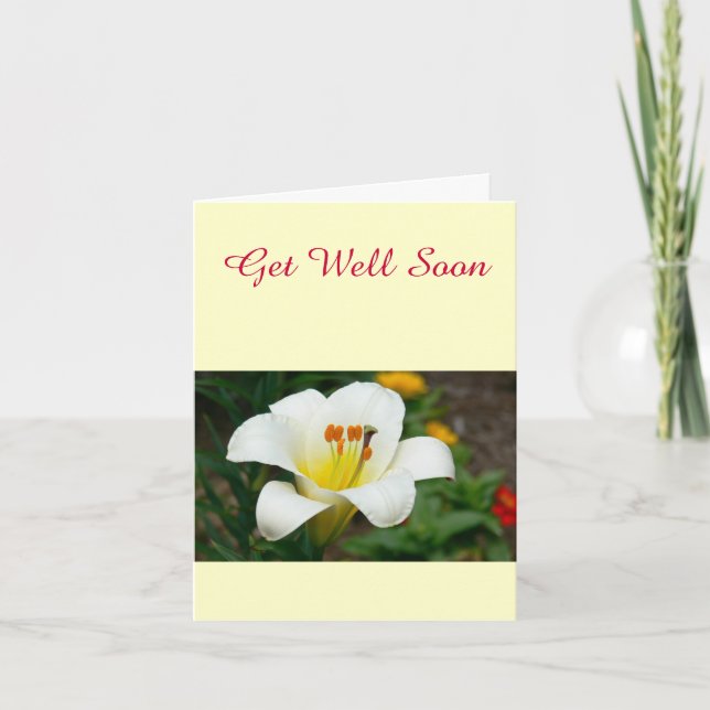 White Lily Kort (Framsida)