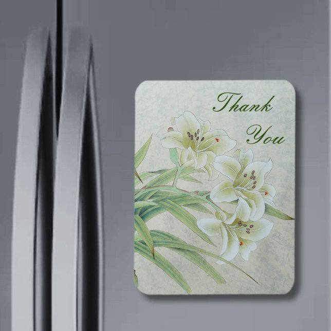 White Lily Magnet (Skapare uppladdad)