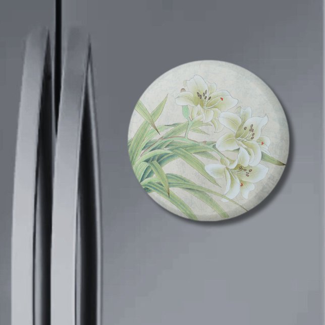 White Lily Magnet (Skapare uppladdad)