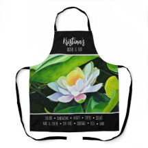 White Lily med grönt lövs, affärstema,