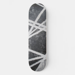 White Linjer Extreme Graffiti Mini Skateboard Bräda 18,5 Cm