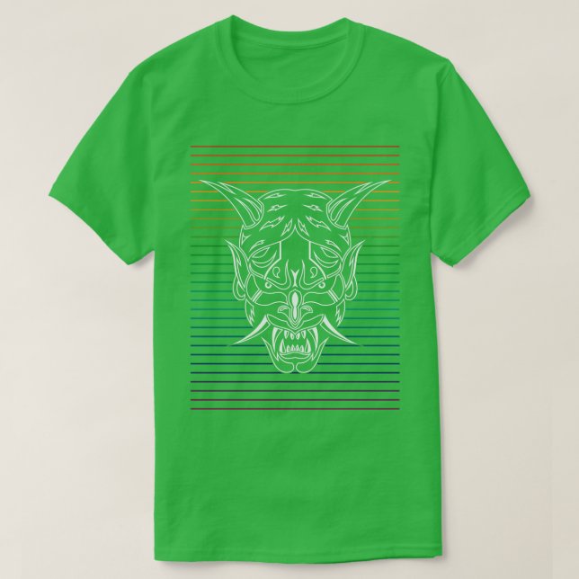 White Linjer Shinigami 1 T Shirt (Design framsida)