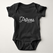 White Little Princess Modern Typography Anpassning