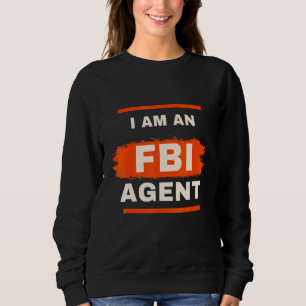 White Ljug Py I är Fbi Agent T Shirt