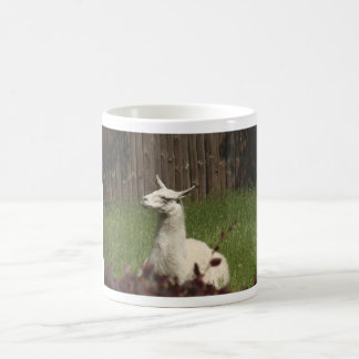 White Llama Magisk Mugg