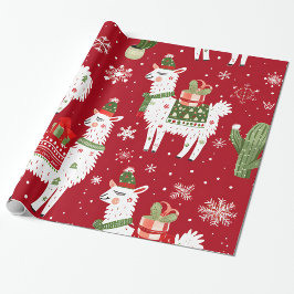 White Llama Presentpapper