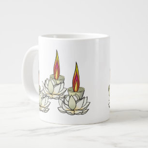 White Lotus & Deepas Jumbo Mugg