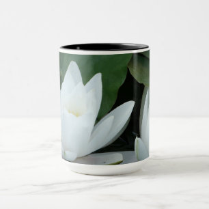 White Lotus Dekorativ kudde Mugg