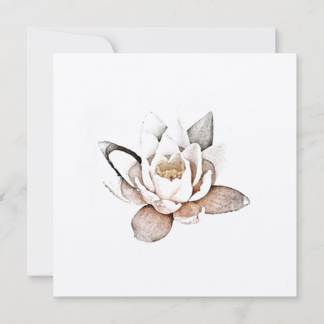 WHITE LOTUS-KORT (Framsida)