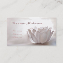 White Lotus Visitkort
