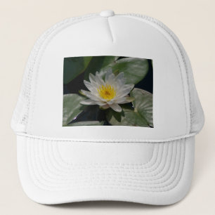 White Lotus Waterlily Hat Keps