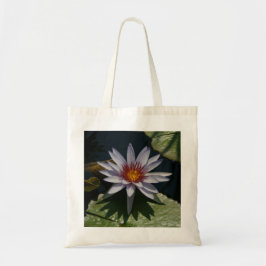 White Lotus Waterlily tobag Tygkasse
