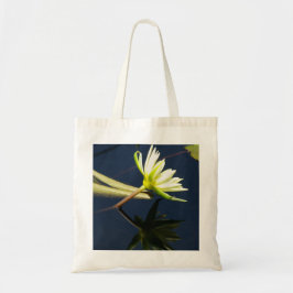 White Lotus Waterlily tobag Tygkasse